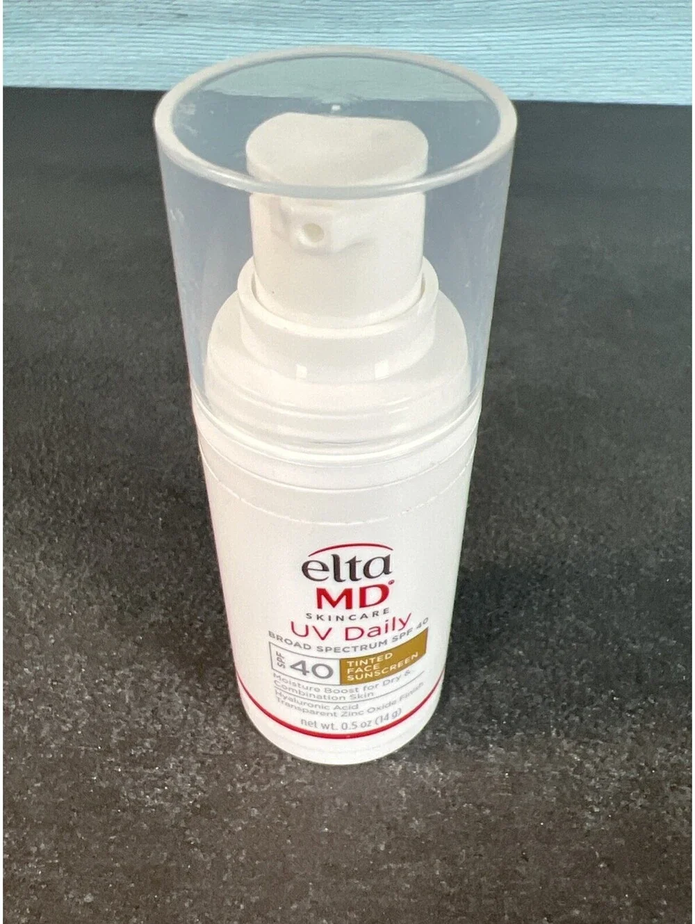 Elta MD UV Daily Broad Spectrum SPF 40 Face Suncreen  0.5 oz Exp: 07/27